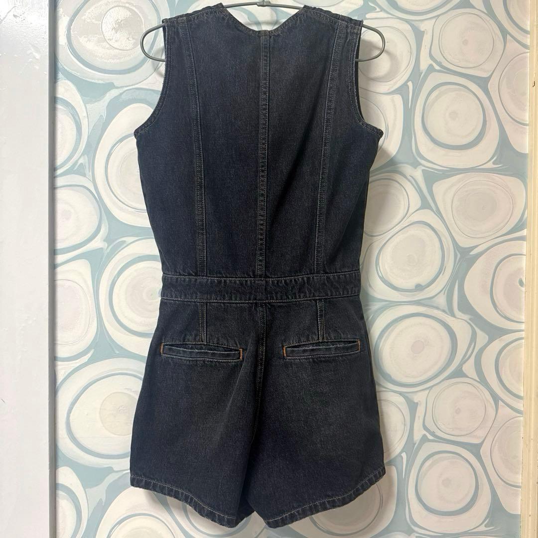 LAGUA GEM POCKET DENIM MINI オールインワン（完売品）