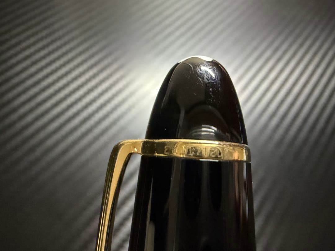 極美品 モンブラン 147 トラベラー ブラック M 中字 万年筆