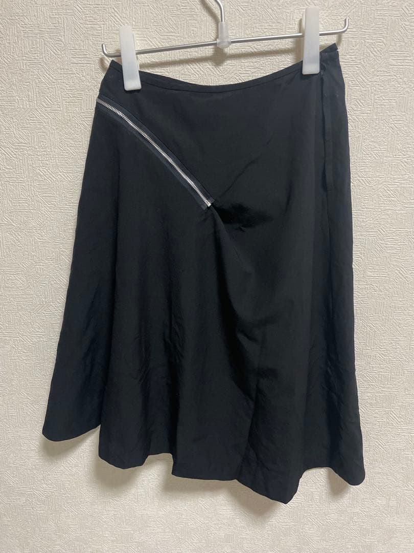 コムデギャルソン ウールスカート　黒