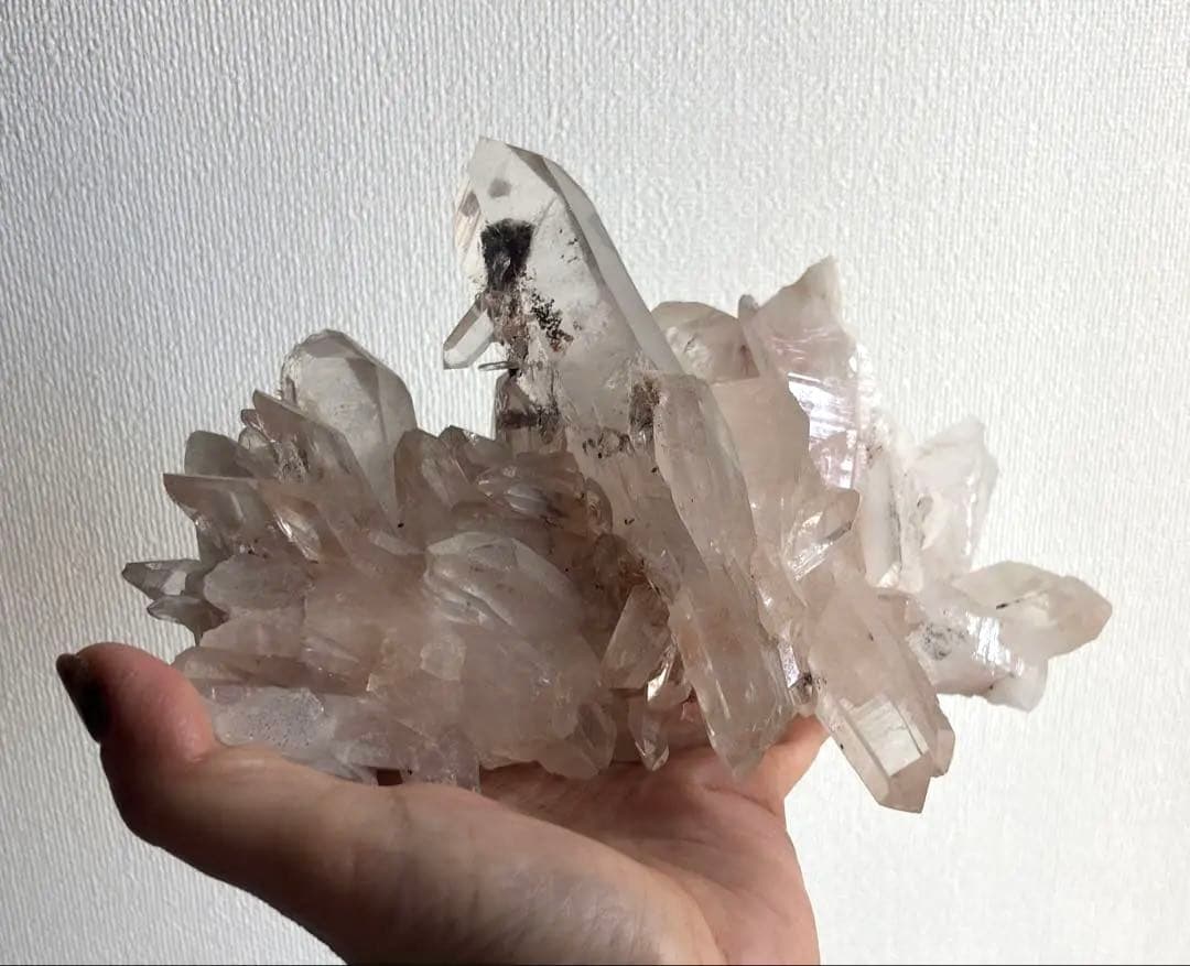 マニカラン 水晶の結晶 クラスター
