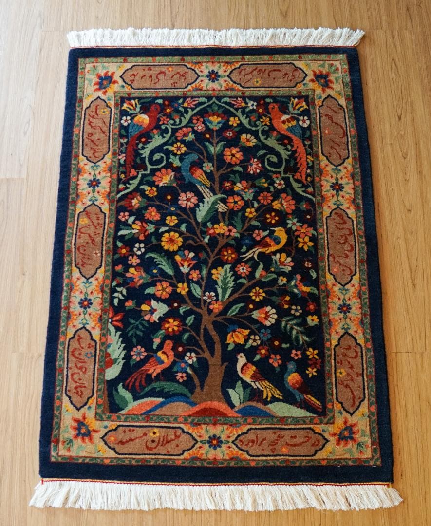 115×82cm　 ペルシャ絨毯 バラミン産 絨毯 waramin