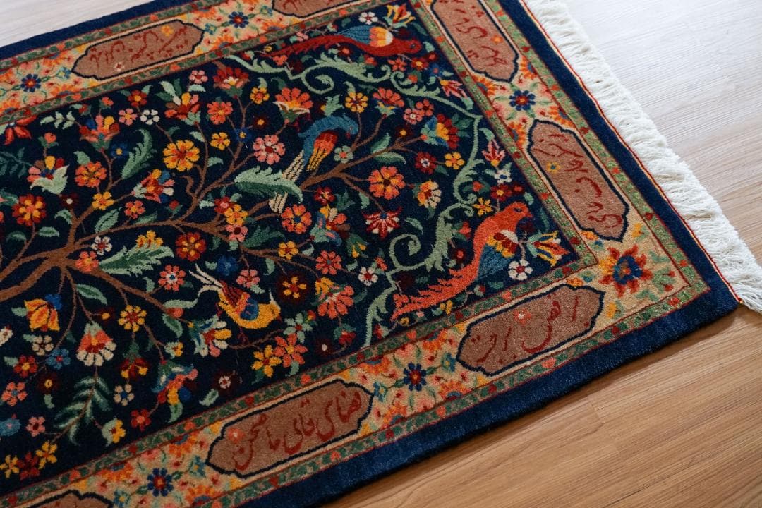 115×82cm　 ペルシャ絨毯 バラミン産 絨毯 waramin