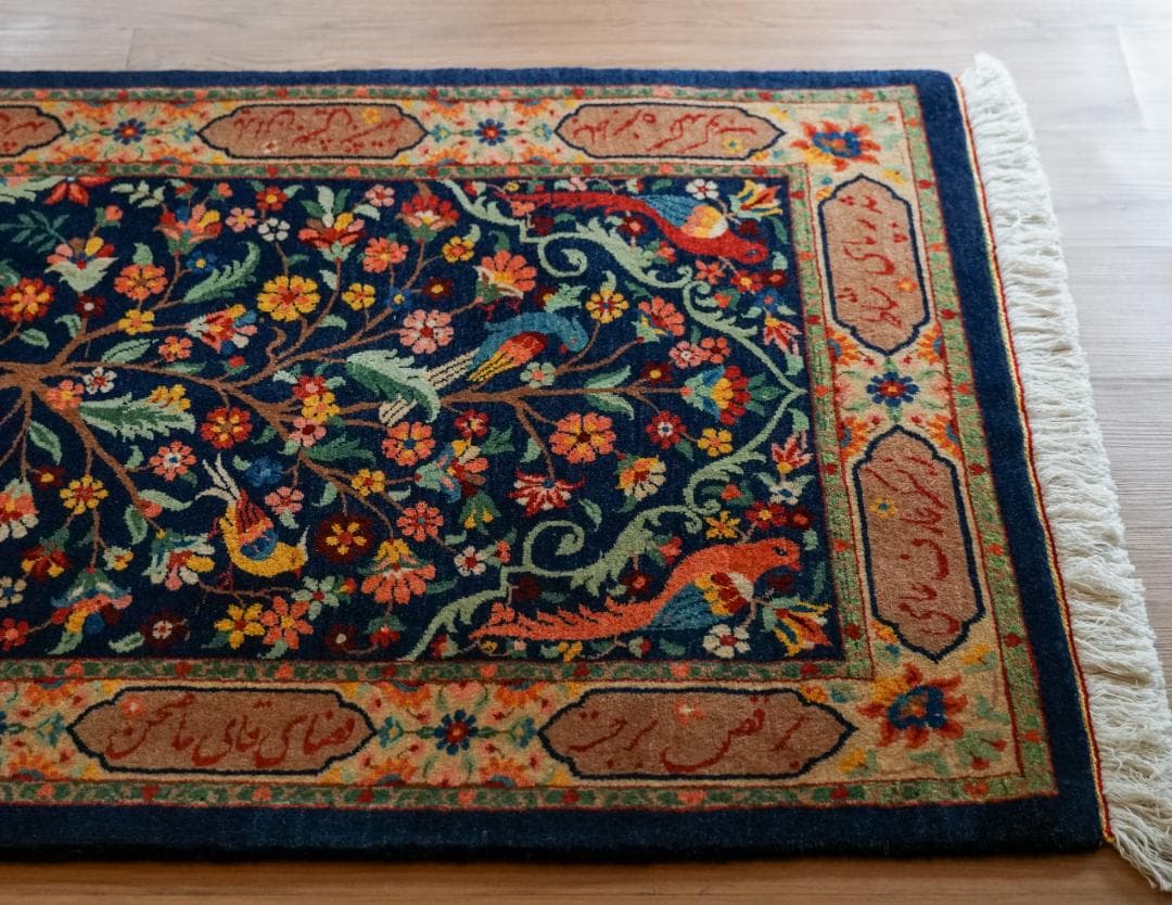 115×82cm　 ペルシャ絨毯 バラミン産 絨毯 waramin