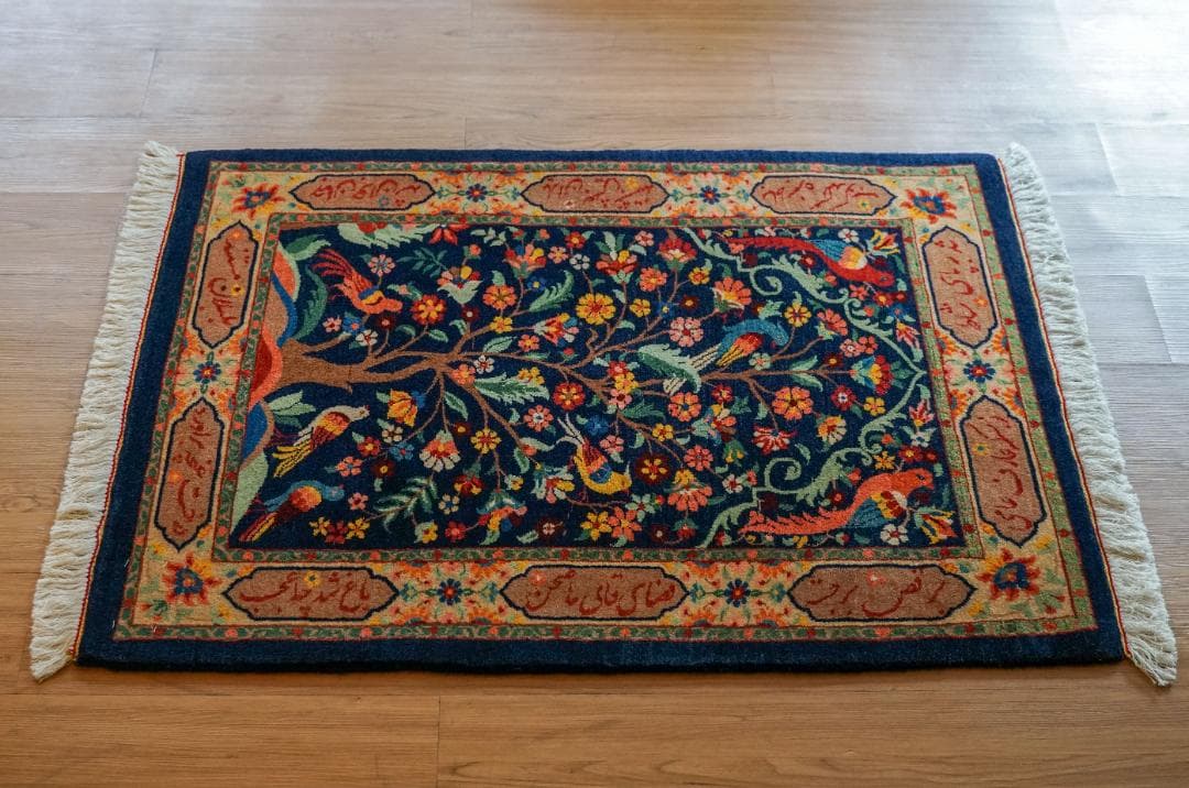 115×82cm　 ペルシャ絨毯 バラミン産 絨毯 waramin