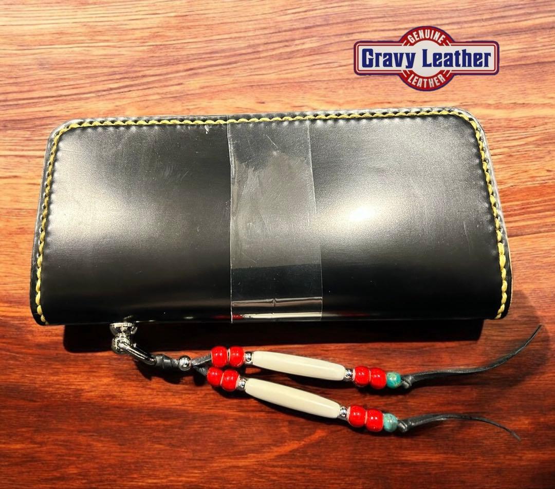 take様Gravy Leatherロングウォレット コードバン ネイティブ