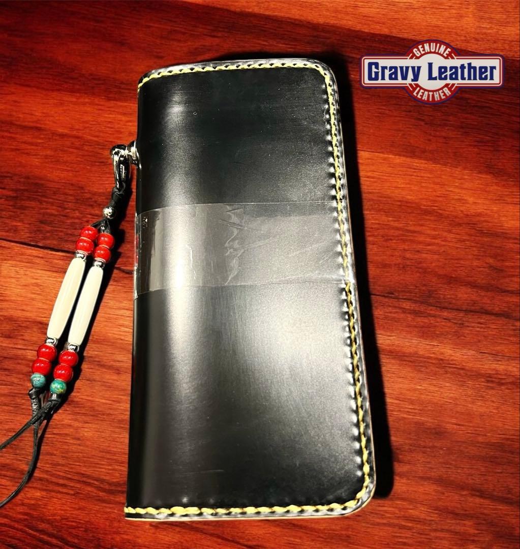take様Gravy Leatherロングウォレット コードバン ネイティブ