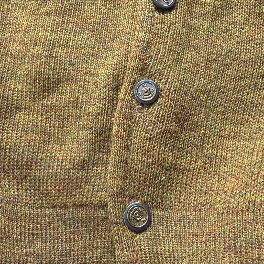 Vintage 60-70's SKMPENGUIN ミックスウールカーディガン