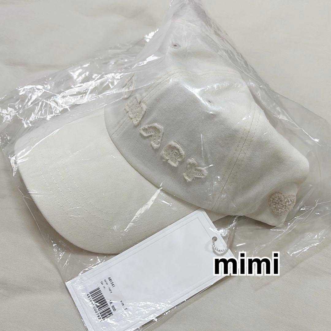 【新品 未使用】 andmary Mary logo cap white