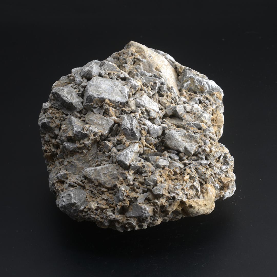 さざれ石（石灰質角礫岩 W22.5cm/D19.2cm/H12.5cm）077