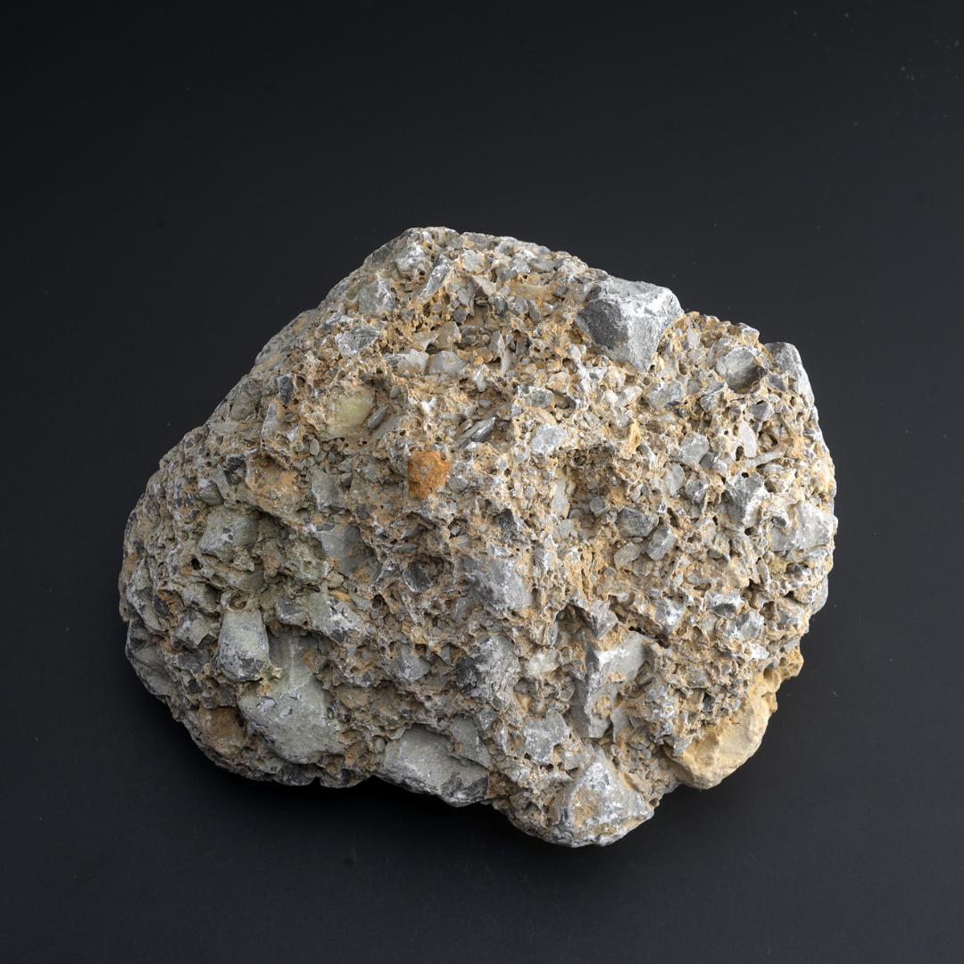 さざれ石（石灰質角礫岩 W22.5cm/D19.2cm/H12.5cm）077