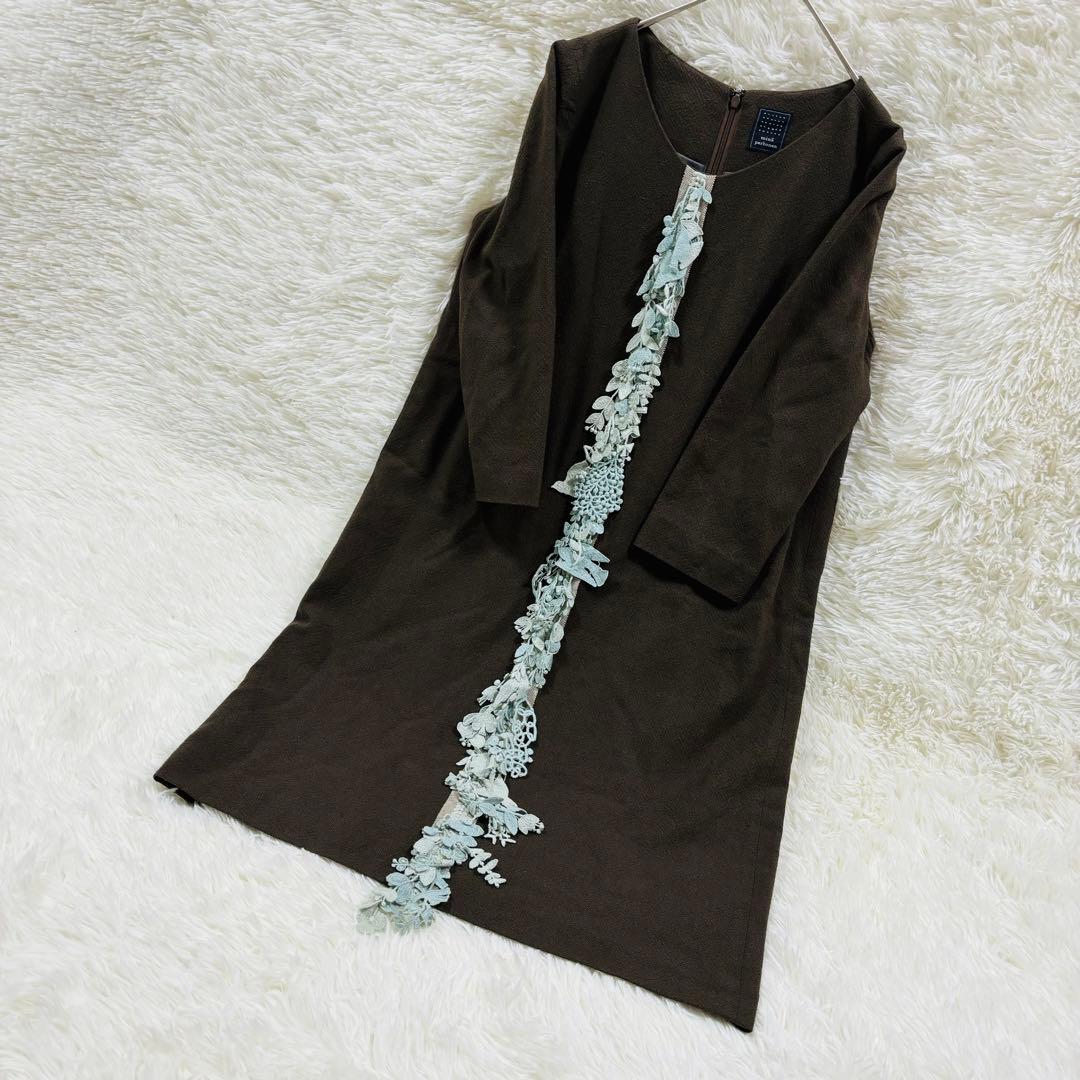 minaperhonen forest parade 38 ワンピース　カシミヤ