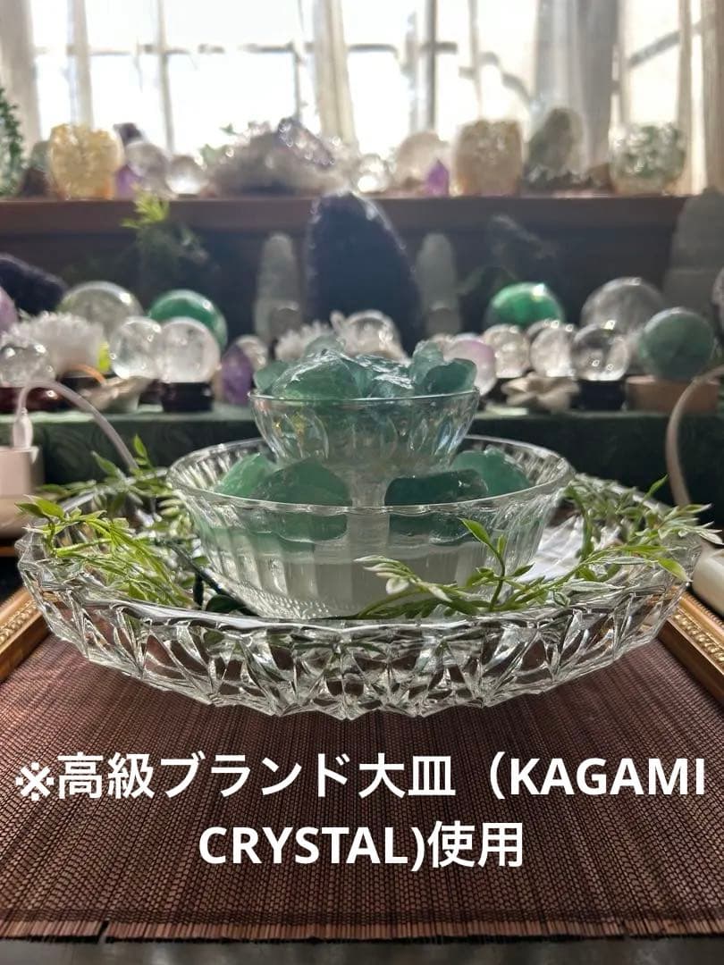 ✨破格✨絶品‼️フローライト⭐︎噴水⭐︎天然石⭐︎ファウンテン⭐︎風水⭐︎癒し⭐︎水流⭐︎レア