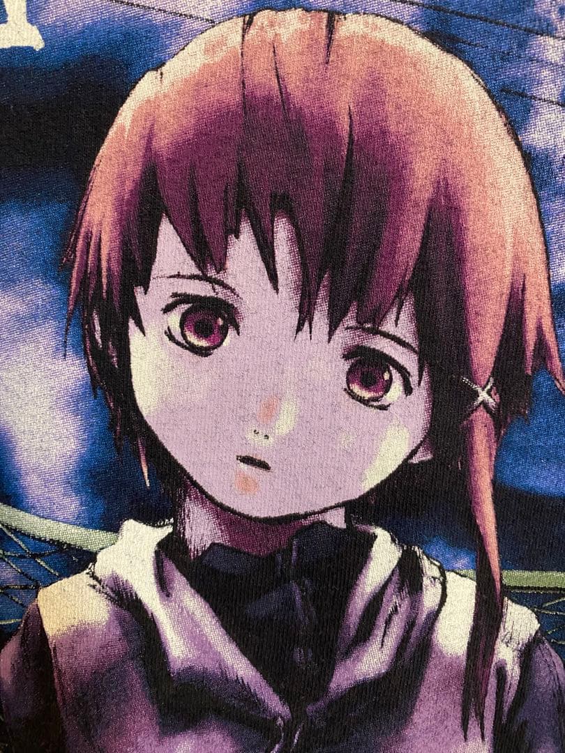 lain GEEKS RULE Tシャツ ブラック