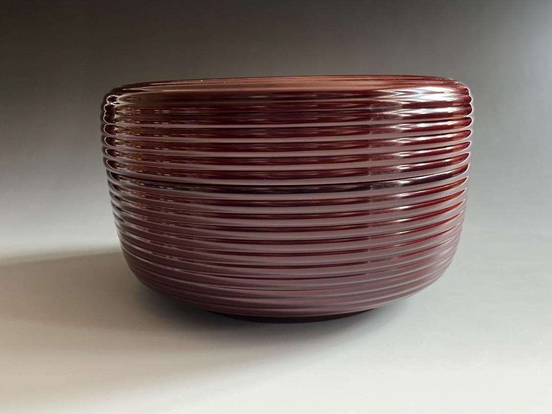 川端近左　熊笹蒔絵　溜ロクロ目食籠　即中斎書付　茶道具　表千家