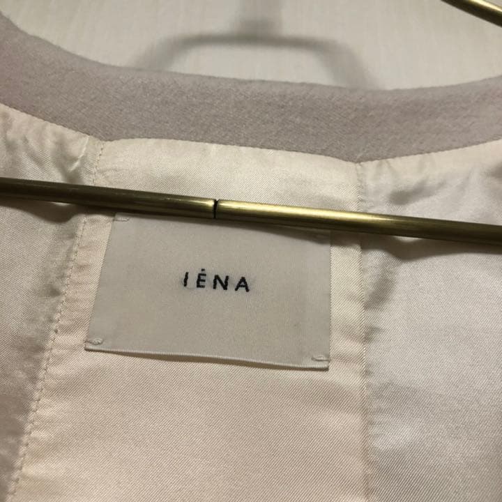 ⭐︎IENA イエナ メルトンシャルムウール ゴールドzip