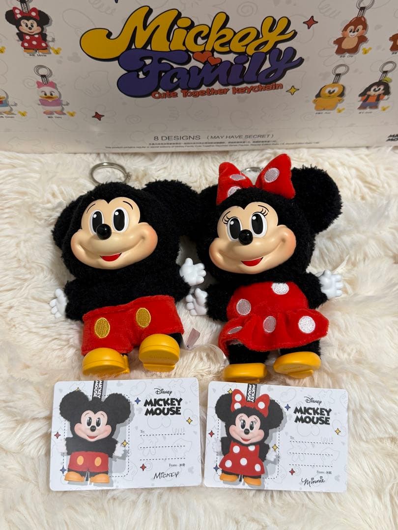 【正規品】POP MART ミッキーファミリー ミッキー ミニー Disney