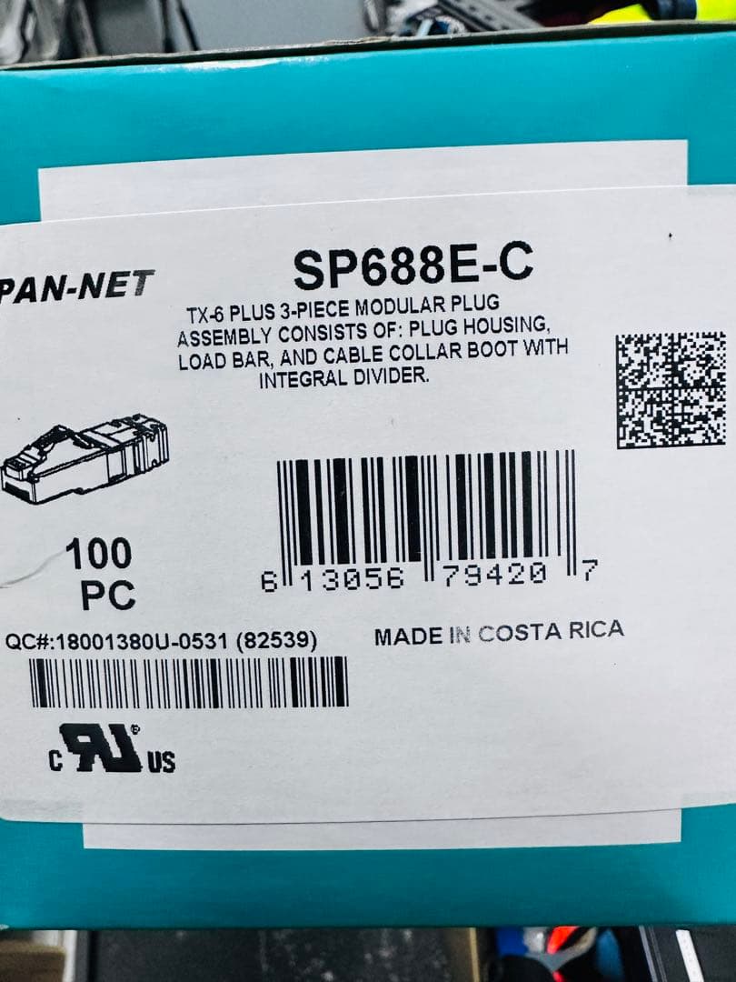 SP688E-C RJ45コネクタ 100個入り