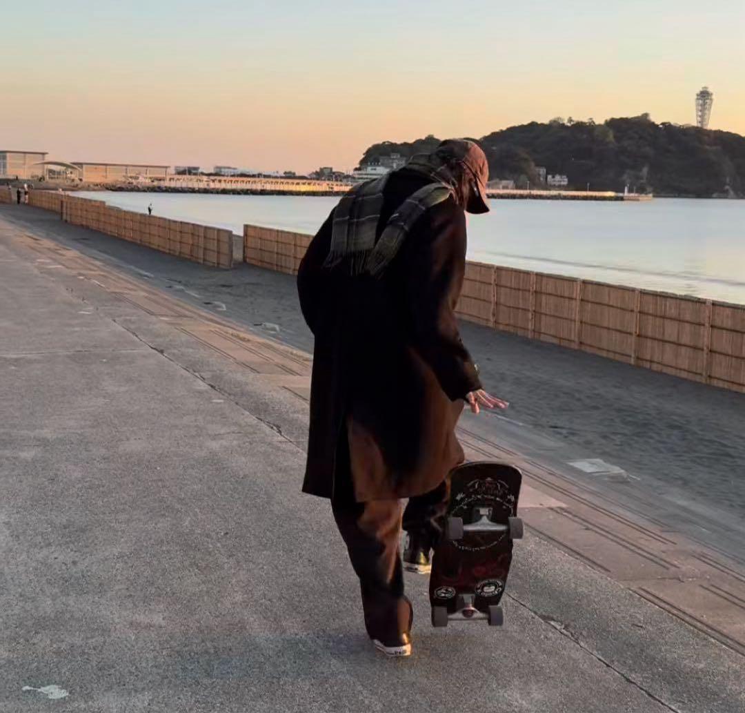 【モデル着用】SON OF THE CHEESE FU OVER COAT