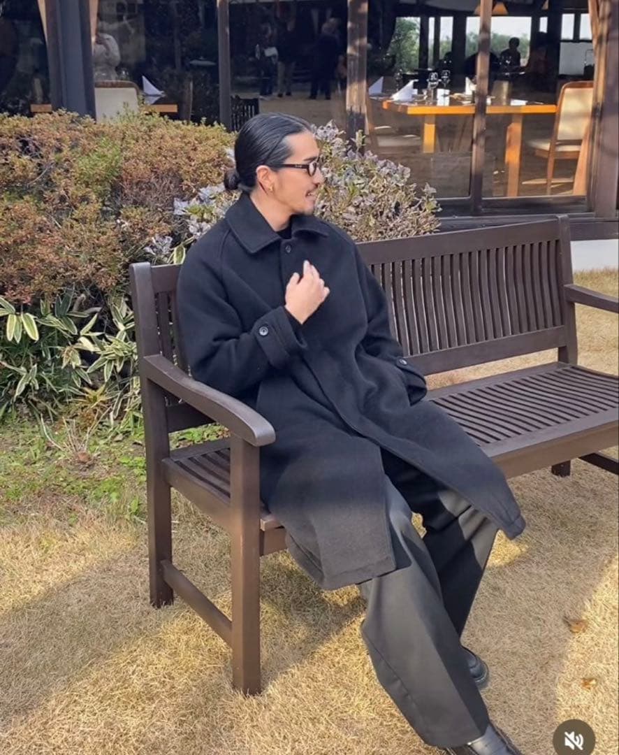 【モデル着用】SON OF THE CHEESE FU OVER COAT
