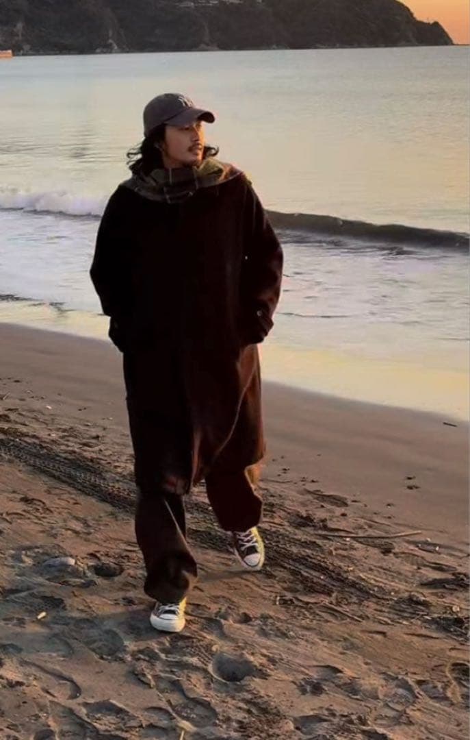【モデル着用】SON OF THE CHEESE FU OVER COAT