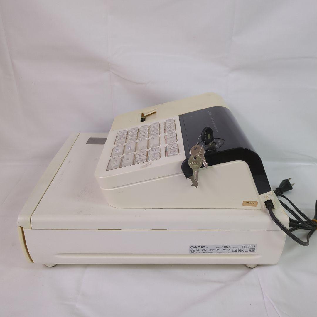 r.様　#1870 CASIO レジ 印刷機能付き 110ER 中古　送料無料