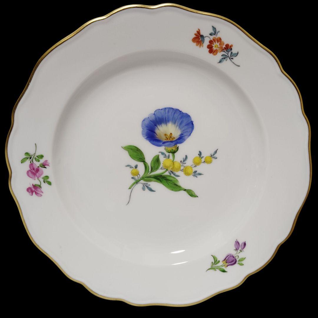 MEISSEN マイセン ベーシックフラワー 二つ花 プレート