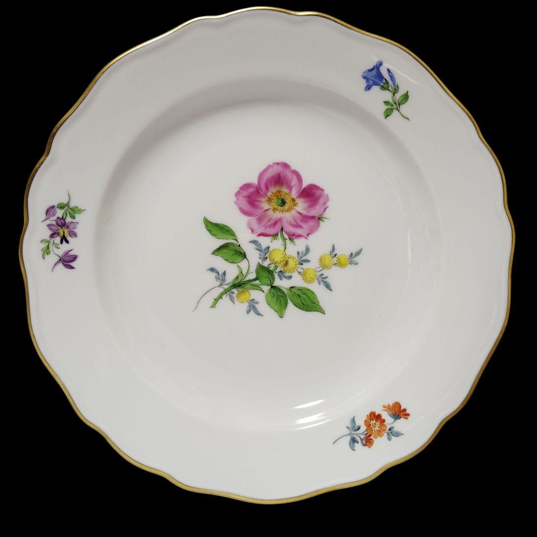 MEISSEN マイセン ベーシックフラワー 二つ花 プレート