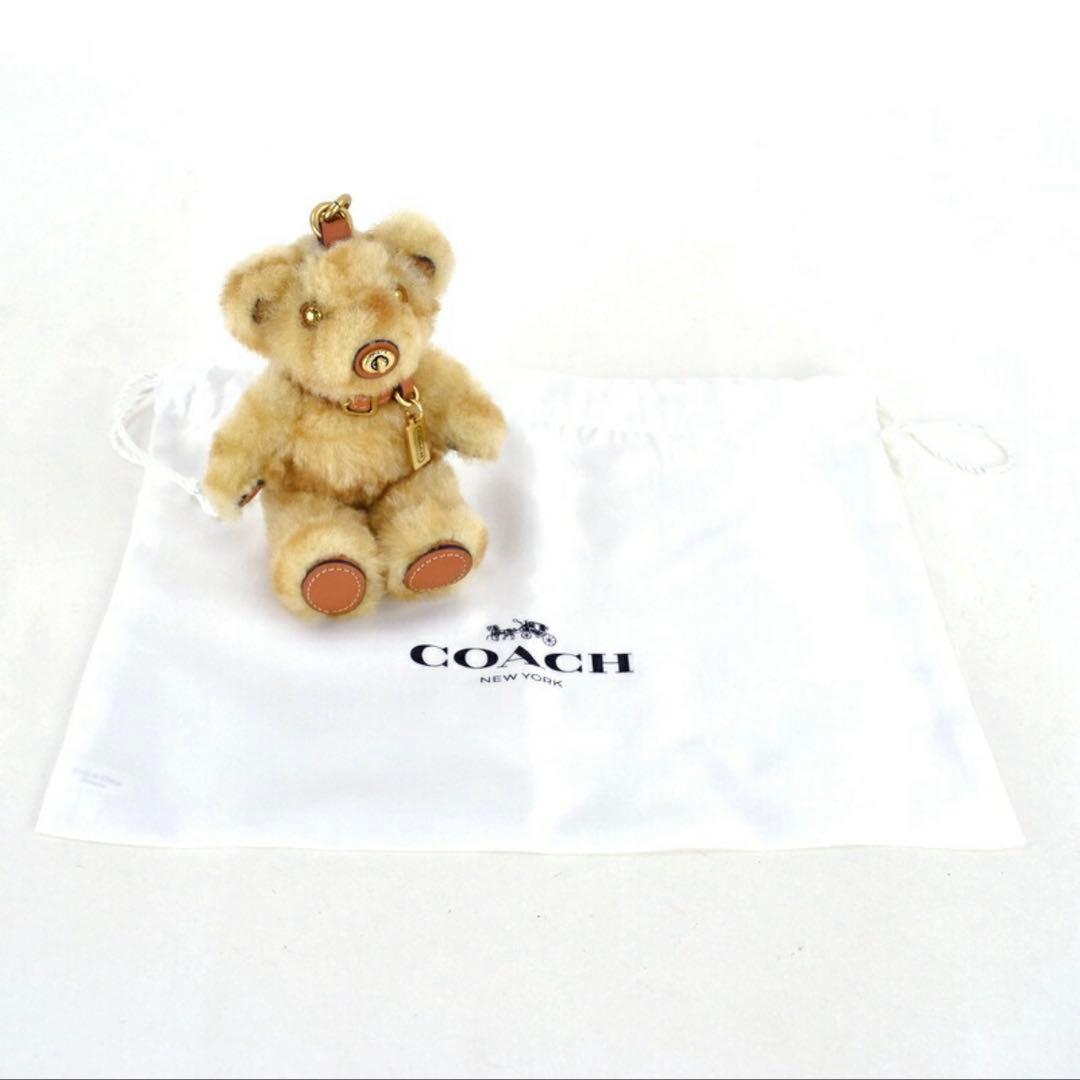 COACHベア バッグチャーム
