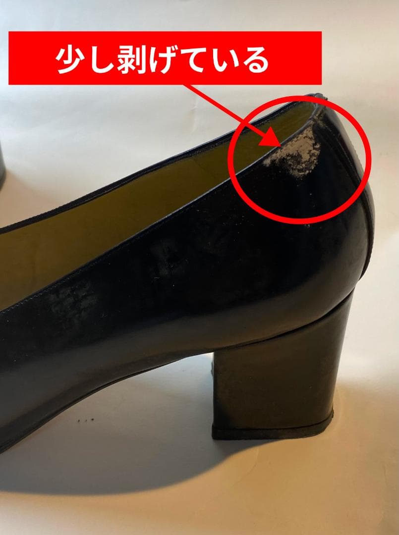 【定番人気】GUCCI ホースビットレザーパンプス黒37.5C正規品イタリア製