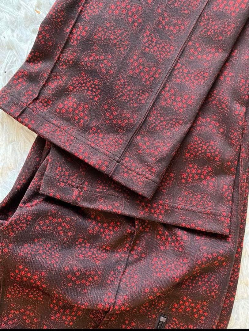 needles トラックパンツ　総柄　パピヨン柄　美品　ストレート