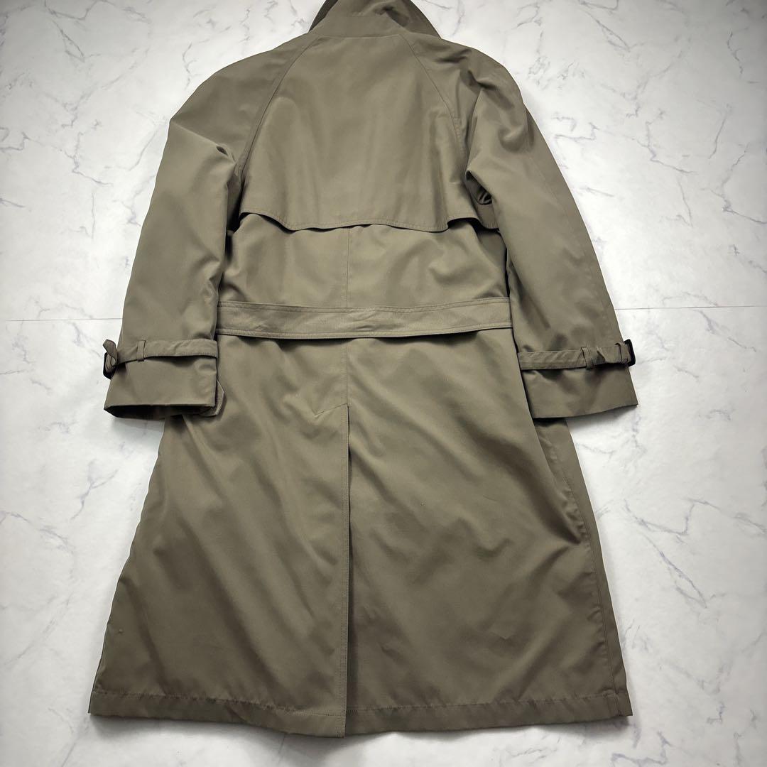 【逸品】ローレンラルフローレン　ロングトレンチコート　ライナー付　XL相当