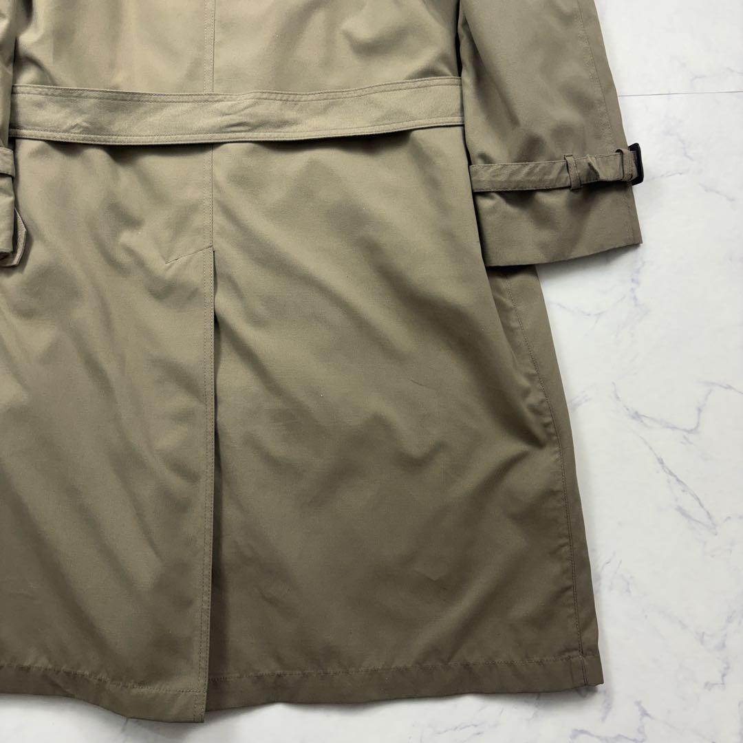 【逸品】ローレンラルフローレン　ロングトレンチコート　ライナー付　XL相当