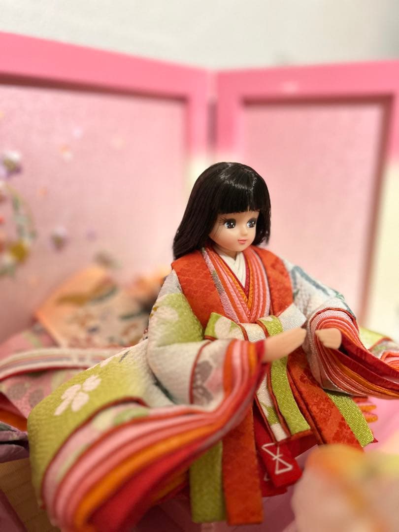 リカちゃんおひなさま　雛人形　お雛様　久月