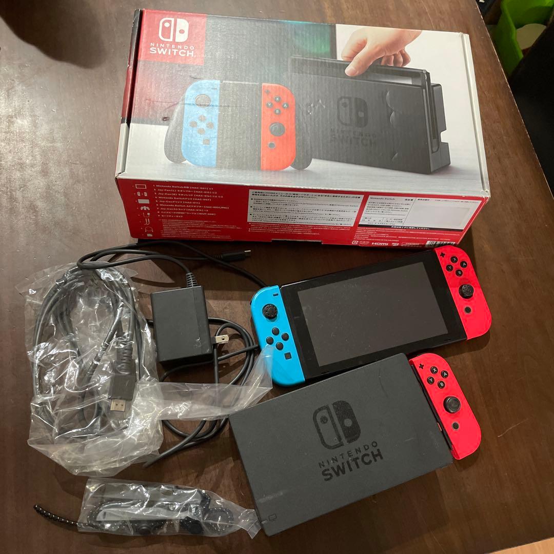 Nintendo Switch 本体 青　ジャンク