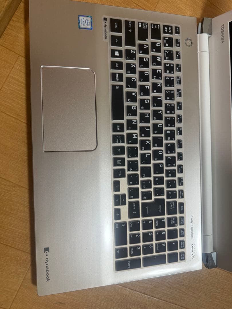 dynabook ノートPC シルバー 15.6インチ i7 8th