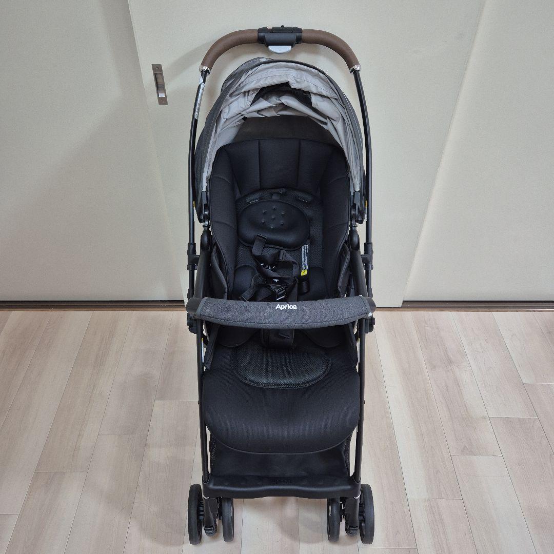 Aprica　A型ベビーカー　ラクーナクッション　AE　グレー