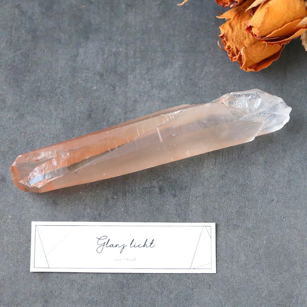 希少！タビー型 ピンクレムリアンシード クリスタル 水晶 鉱物 原石