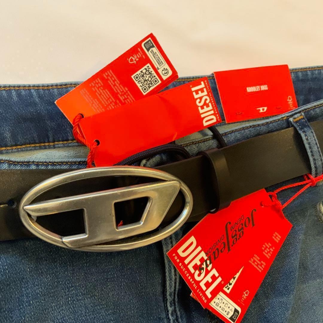 新品　DIESEL　B-1DR　X08516　95　ベルト　ユニセックス　保存袋