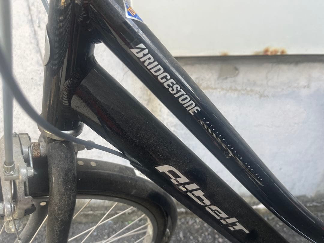 BRIDGESTONE シティサイクル ブラック アルベルト