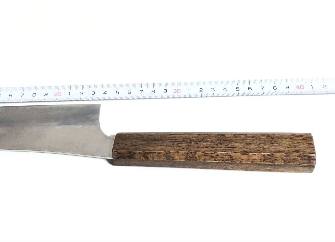 黒﨑優 新月光 牛刀包丁240mm VGXEOS鋼 鞘付き