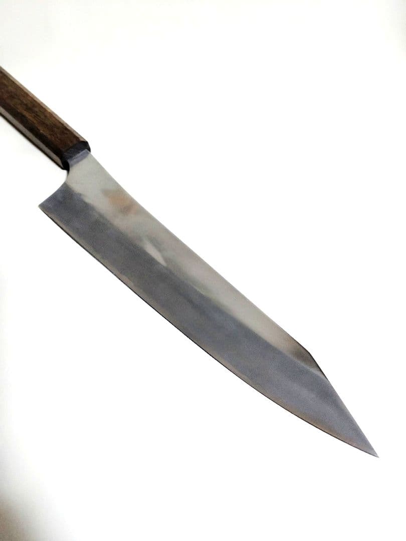 黒﨑優 新月光 牛刀包丁240mm VGXEOS鋼 鞘付き