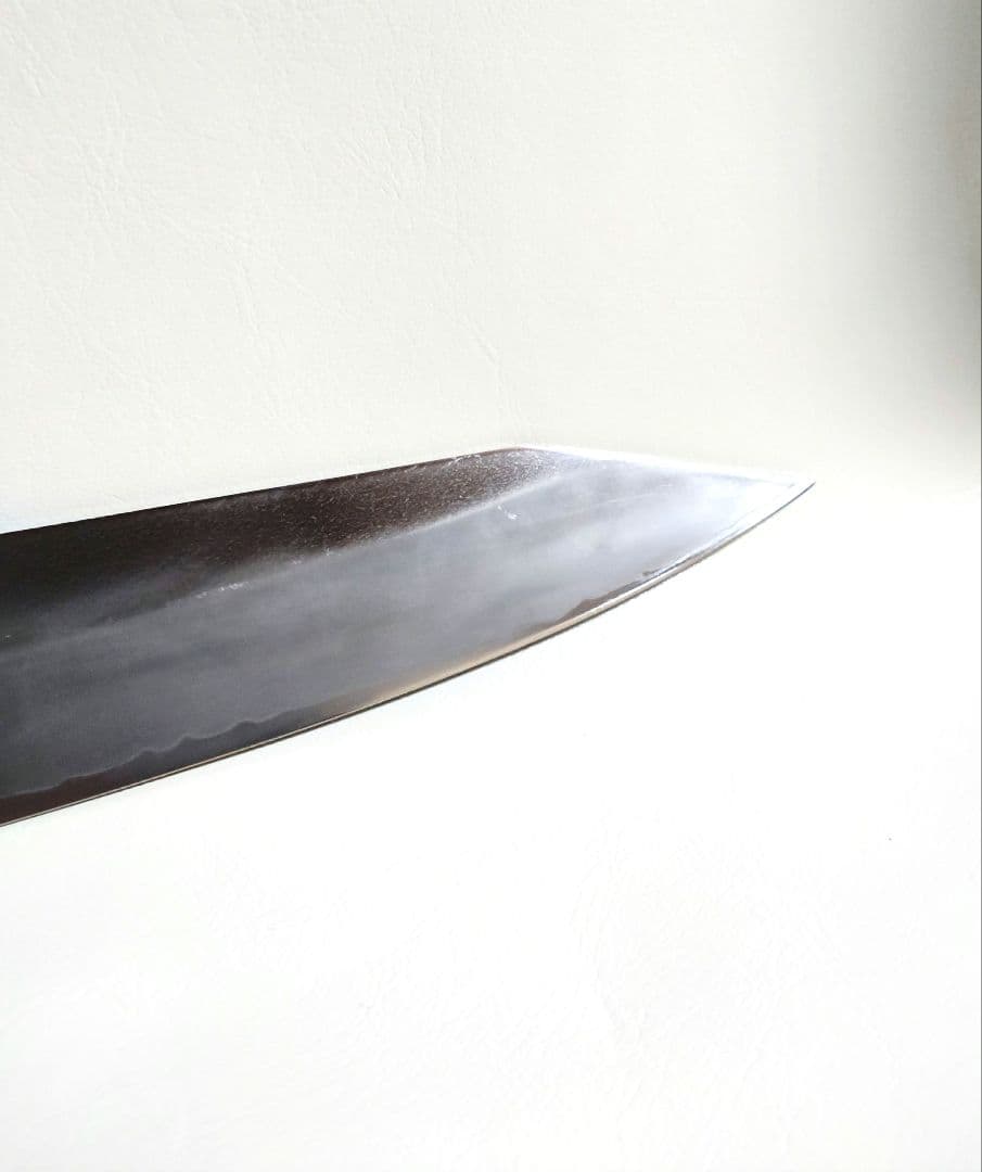 黒﨑優 新月光 牛刀包丁240mm VGXEOS鋼 鞘付き