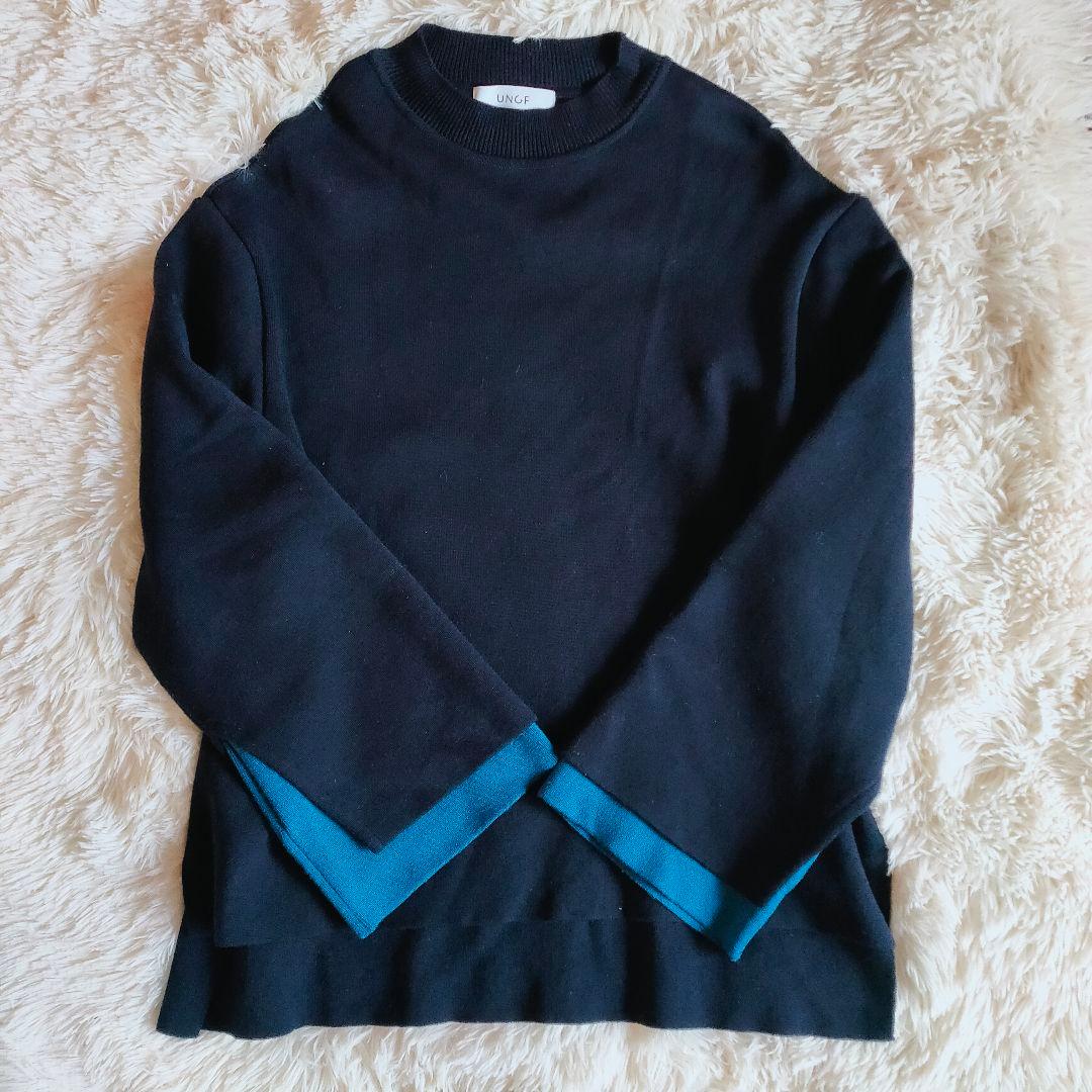 完売品 UNOF layered knit tops レイヤードニットトップス