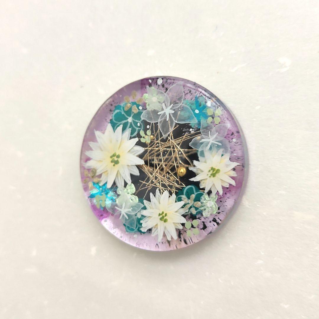 【901】ハンドメイド　レジン　ヘアゴム　ポニーフック