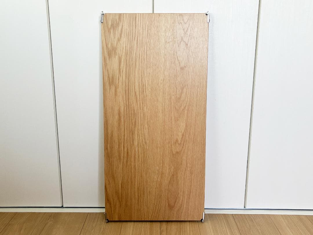 無印良品 ステンレスユニットシェルフ 棚板 オーク材 幅84cm 3枚セット