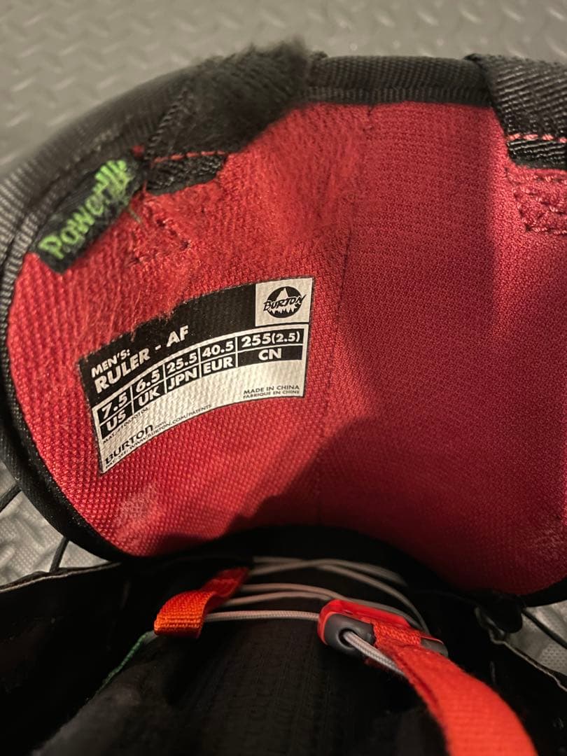 Burton RULER-AF 25.5cm アジアンフィット バートンルーラー