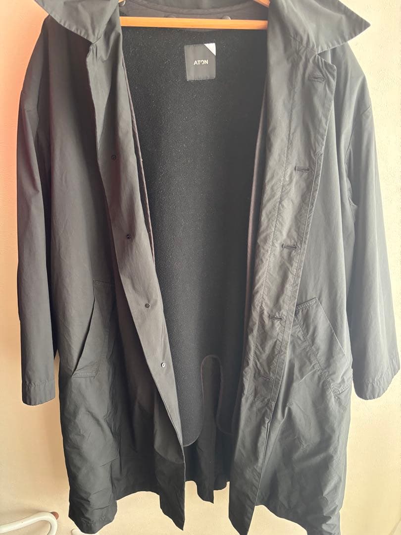 ATON/コートAIR VENTILE バルマカンコート04サイズ