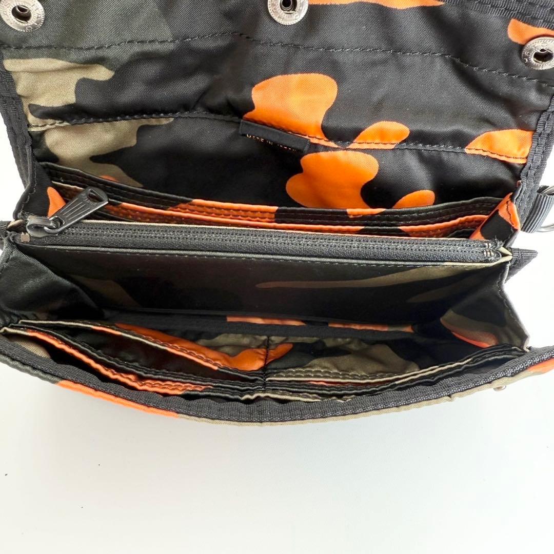 【限定品】PORTER PS CAMO WALLET 長財布 カモフラ柄 メンズ