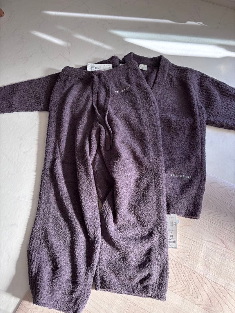 【新品】ジェラートピケ ルームウェア　上下セット