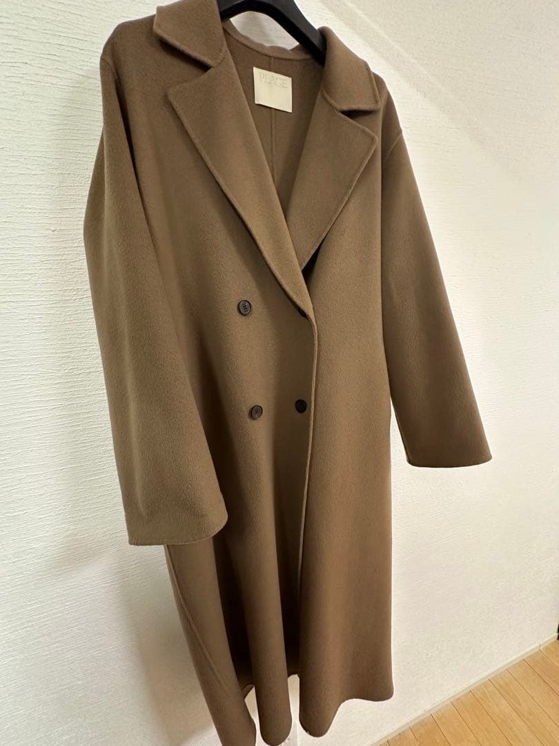 plage HAMILTON PEA コート ブラウンD 38